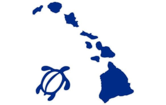 Island Chain Car Sticker | Inbloom Stickers