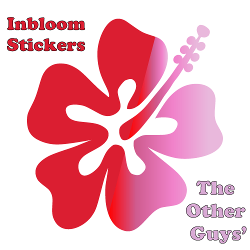 flower car stickers