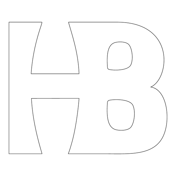 Inbloom Stickers | HB Logo Car Sticker