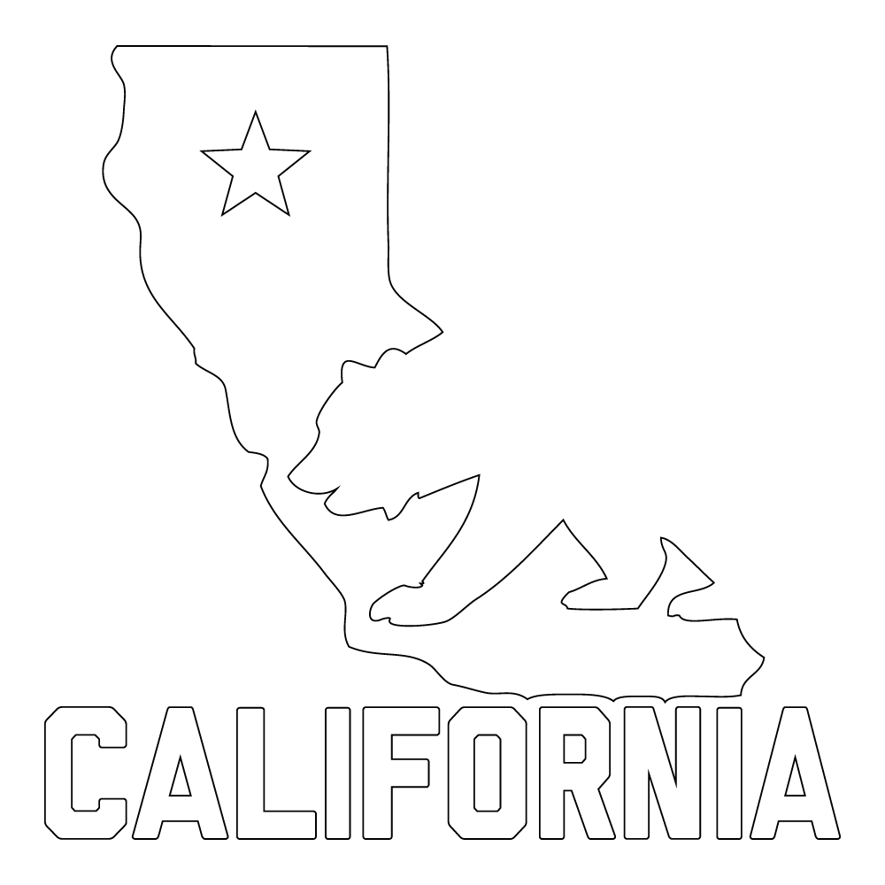 Explore Unique California Stickers | Premium Quality Designs – Inbloom ...