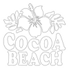 Inbloom Stickers Cocoa Beach Car Sticker