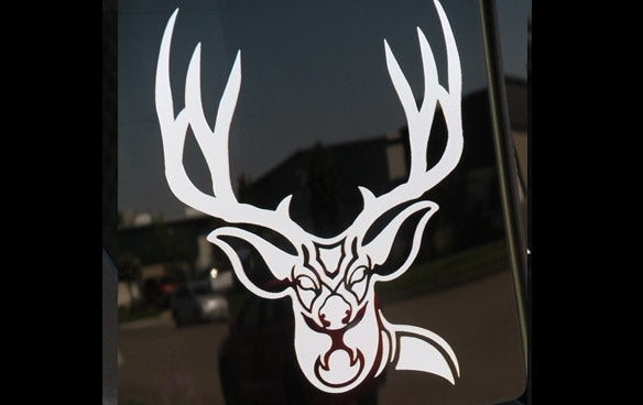 301 Mule Deer Sticker  6" x  6"