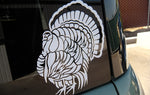 310 Turkey Strut Sticker  6" x  6"