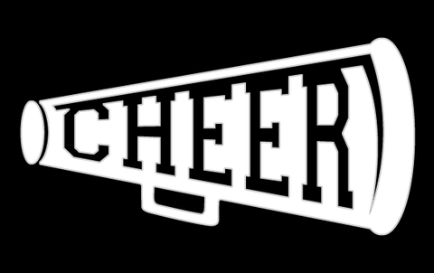 Inbloom Stickers | Cheer Horn Car Sticker