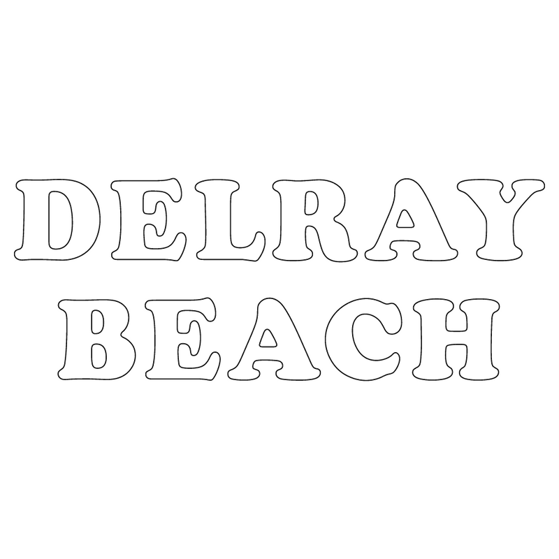 Inbloom Stickers Delray Beach Car Sticker